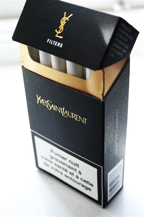 yves saint laurent black ciggies|YSL Yves Saint Laurent Cigarettes .